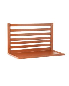 Linden Dale Wall-Mounted Entryway Organizer Shelf - Terracotta