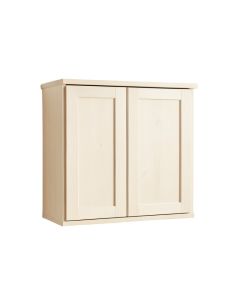Oak Branch Wall-Mounted Entry Cabinet - Ivory