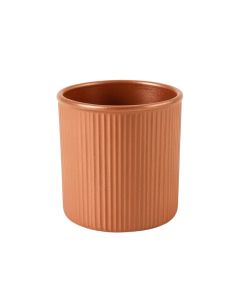 Spruce Bridge Empty Candle Holder - Terracotta (synthetic illustration; no displayed measurements)