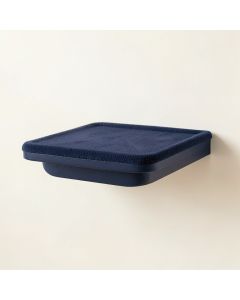 Sage Crossing Wall-Mounted Cat Perch - Navy (synthetic illustration; no displayed measurements)