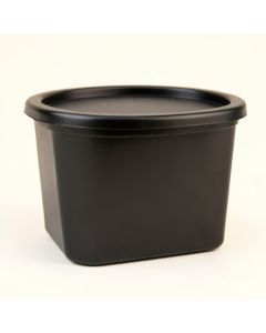 Lake Dale Closed Outdoor Storage Box - Black (synthetic illustration; no displayed measurements)