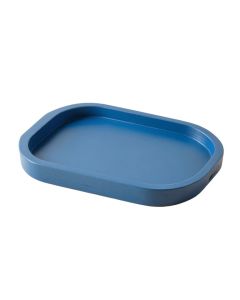 Cedar Bluff Serving Tray - Blue (synthetic illustration; no displayed measurements)