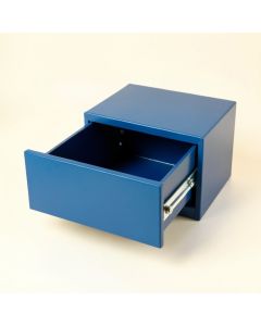 Linden Dell Under-Desk Drawer Unit - Blue (synthetic illustration; no displayed measurements)