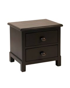Linden Brook Nightstand - Black (synthetic illustration; no displayed measurements)