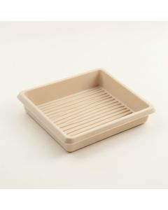 Stone Canyon Empty Under-Desk Cable Tray - Beige (synthetic illustration; no displayed measurements)