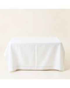 Maple Dell Flat Bed Sheet - White (synthetic illustration; no displayed measurements)