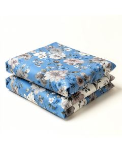 Jaden Reversible Floral Cotton 7 Piece Duvet Cover Set (synthetic illustration; no displayed measurements)