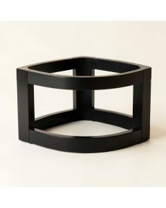 Ash Branch Empty Furniture-Style Pet Crate - Black (synthetic illustration; no displayed measurements)