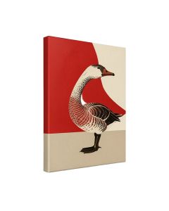 Canadian Geese Graphic Art On Canvas