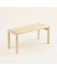 Lake Brook Indoor Bench - Cream (synthetic illustration; no displayed measurements)