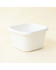 Spruce Bridge Empty Storage Basket - White (synthetic illustration; no displayed measurements)
