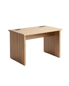 Adam Wood Desk (synthetic illustration; no displayed measurements)