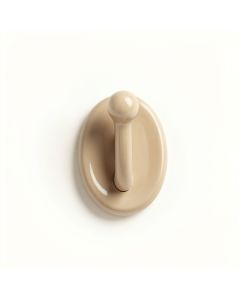 Pine Canyon Wall-Mounted Robe Hook - Beige (synthetic illustration; no displayed measurements)