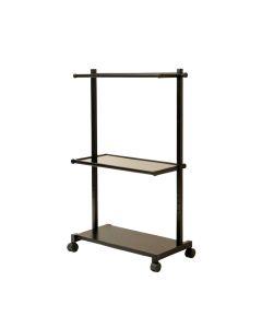 Jo 38 '' W Double Rod Garment Rack