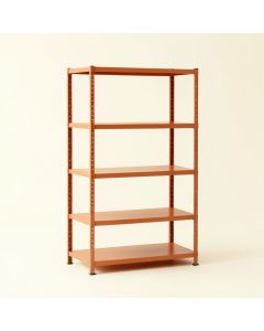 Juniper Bridge Empty Seed-Starting Shelving Unit Without Lights - Terracotta (synthetic illustration; no displayed measurements)