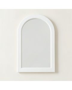 Heath Bend Framed Wall Mirror - White (synthetic illustration; no displayed measurements)