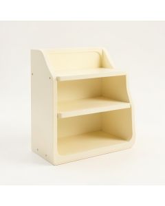 Ridge Bluff Empty Mug-Storage Cabinet Insert - Cream (synthetic illustration; no displayed measurements)