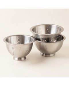 Mint Pantry Hardaway 4 Piece Stainless Steel Colander Set (synthetic illustration; no displayed measurements)