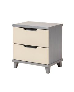 Elixir 2 Drawer Nightstand (synthetic illustration; no displayed measurements)