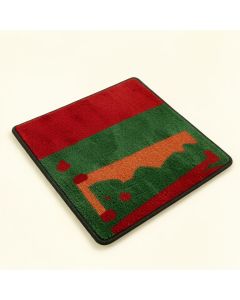 Merry Christmas 29 In . X 18 In . Non-Slip Outdoor Door Mat (synthetic illustration; no displayed measurements)