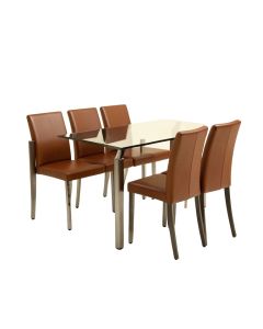 Dining Room Table Set – 7-Piece Dining Table With Dining Room Chairs