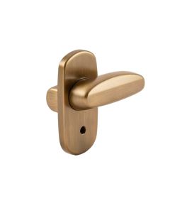 Passage Lever Door Handle [ Non-Locking Lever Set ] For Hallway Doors