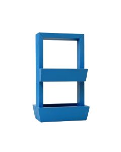 Laurel Canyon Empty Vertical Garden Frame - Blue