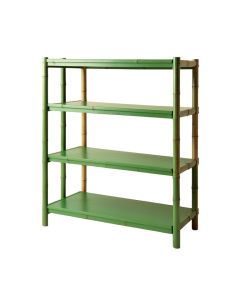 Slate Bridge Empty Seed-Starting Shelving Unit Without Lights - Green (synthetic illustration; no displayed measurements)