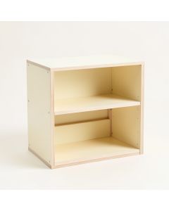 Ridge Arc Low Toy Storage Unit - Cream (synthetic illustration; no displayed measurements)