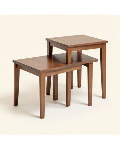 Wym 2 Piece Tray Top Sled Nesting Tables (synthetic illustration; no displayed measurements)