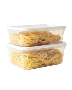 Airtight For Spaghetti , Noodles And Pasta 4 Container Food Storage Set
