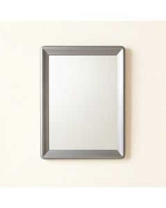 Lake Crest Framed Wall Mirror - Gray (synthetic illustration; no displayed measurements)