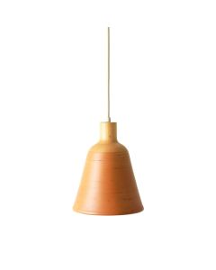 Glen Canyon Pendant Light Suspended From One Plain Cable - Terracotta (synthetic illustration; no displayed measurements)