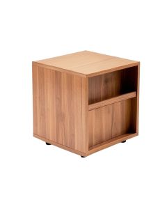 Mayores End Table With Storage (synthetic illustration; no displayed measurements)