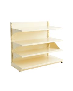 Laurel Dell Desktop Shelving Unit - Cream