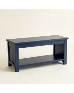 Shore Bridge Indoor Bench - Navy (synthetic illustration; no displayed measurements)