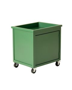 Hazel Dell Empty Rolling Workshop Cart - Green (synthetic illustration; no displayed measurements)