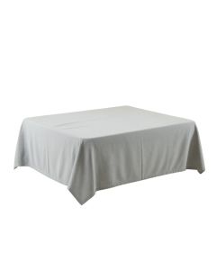 Meadow Bridge Flat Bed Sheet - Gray