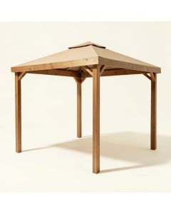13 Ft. W X 11 Ft. D Solid Wood Patio Gazebo (synthetic illustration; no displayed measurements)