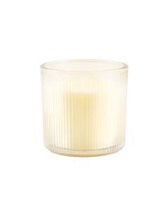 Reed Bend Empty Candle Holder - White (synthetic illustration; no displayed measurements)