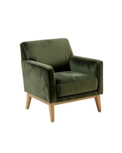 24 '' Wide Velvet Armchair