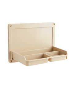 Ridge Dale Empty Wall-Mounted Tool Organizer Panel - Beige