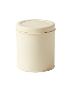 Ridge Bend Storage Canister With Lid - Ivory (synthetic illustration; no displayed measurements)
