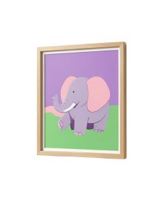 Be Younique - Elephant Framed Graphic Art