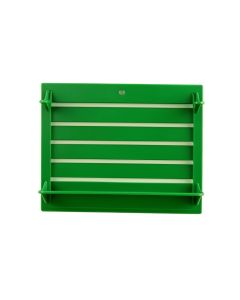 Spruce Branch Empty Wall-Mounted Tool Organizer Panel - Green (synthetic illustration; no displayed measurements)