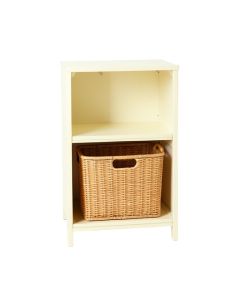 Meadow Branch Freestanding Pull-Out Hamper Cabinet - Ivory (synthetic illustration; no displayed measurements)