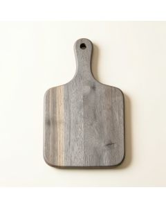 River Arc Cutting Board - Gray (synthetic illustration; no displayed measurements)