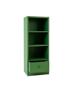 Clay Bend Narrow Cubby Tower - Green (synthetic illustration; no displayed measurements)