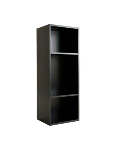 Spruce Canyon Narrow Cubby Tower - Black (synthetic illustration; no displayed measurements)
