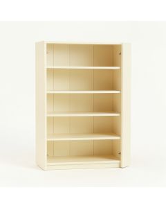 Hazel Branch Freestanding Bookcase - Cream (synthetic illustration; no displayed measurements)